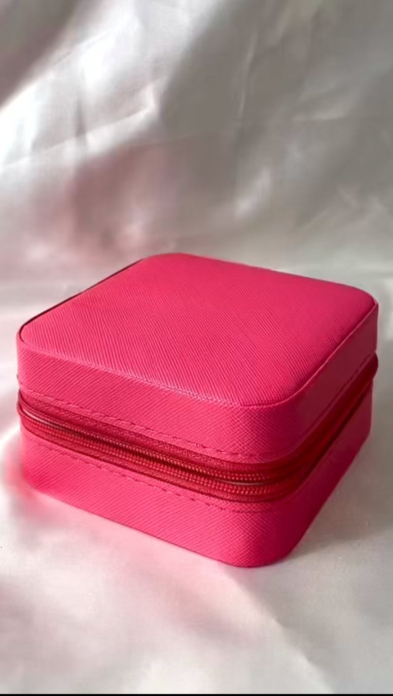 Hot Pink Jewelry Organizer Collection