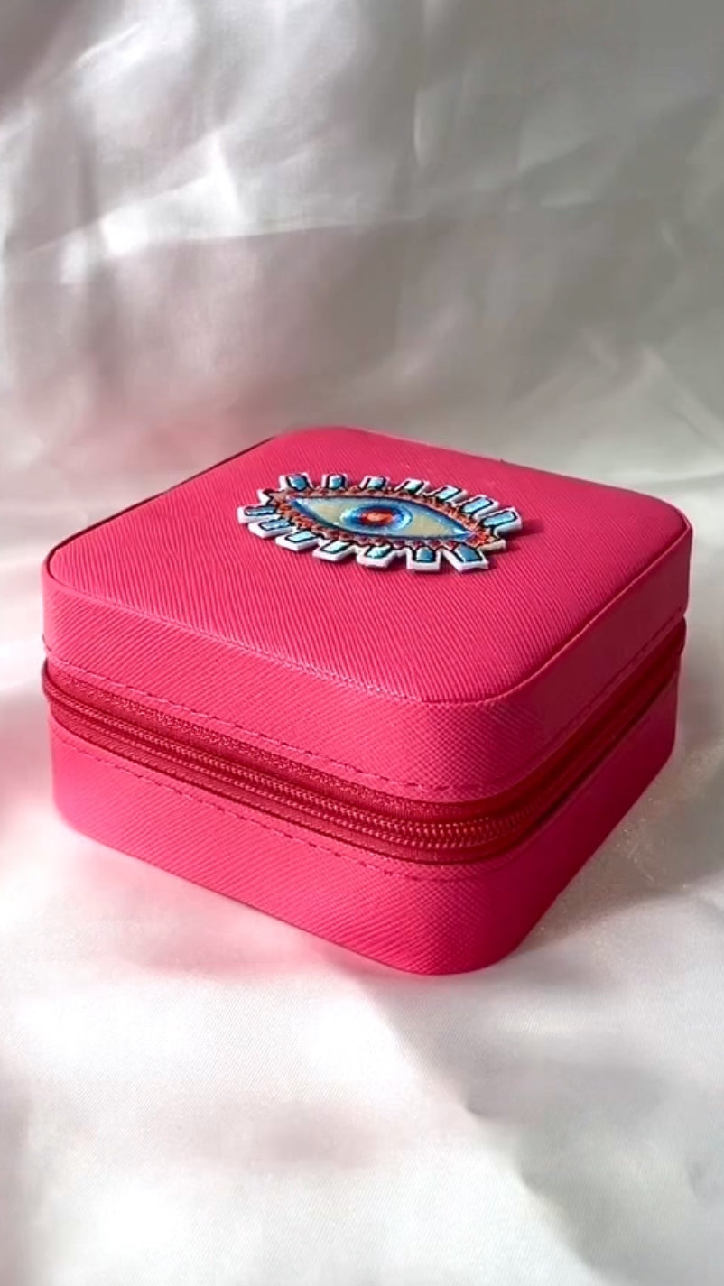 Hot Pink Jewelry Organizer Collection